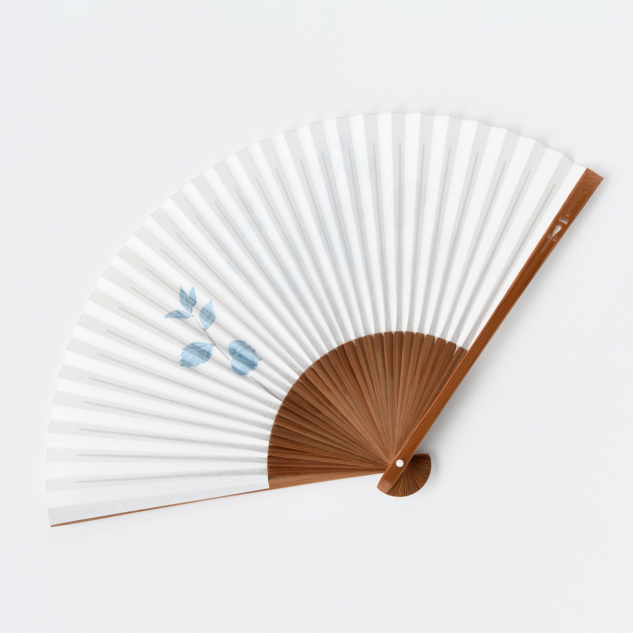 扇子 6寸5分 夏扇 雅洛風扇 紫陽花 / no.3131 | 京都の伝統工芸品の