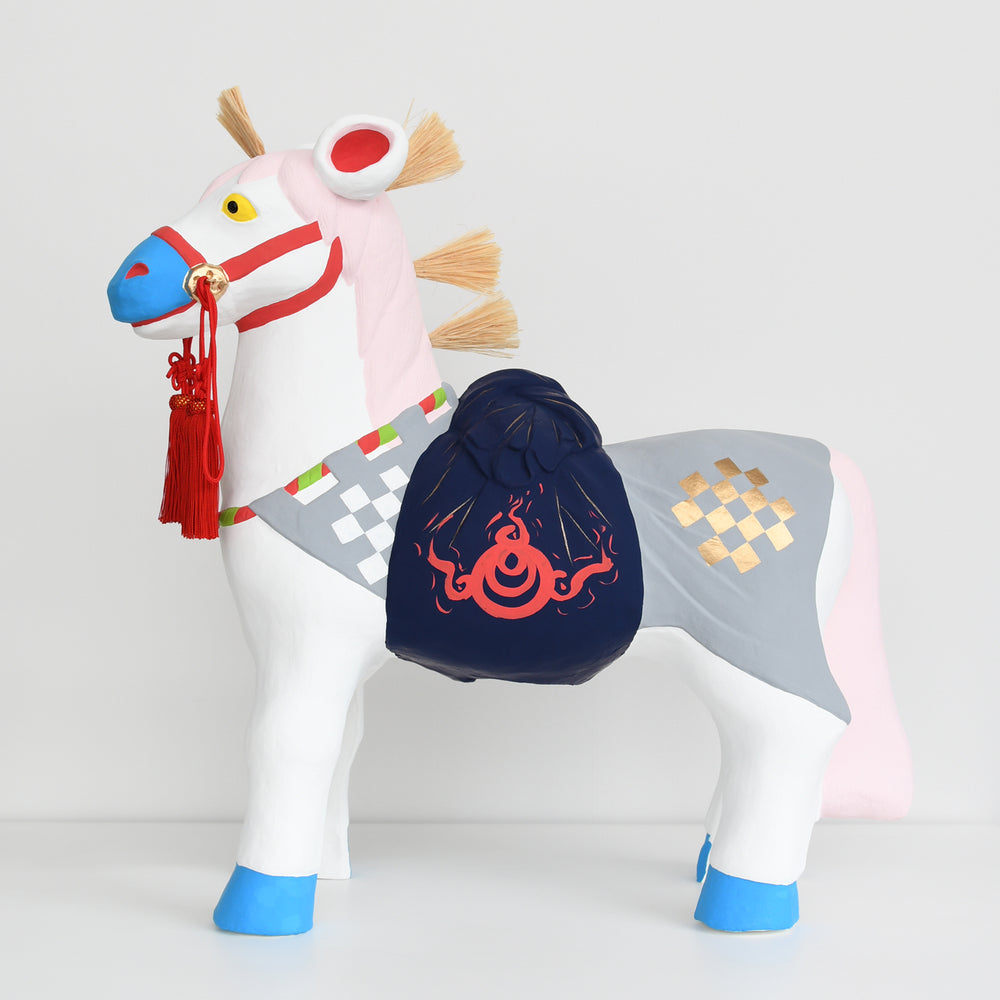 古い 土人形 お稲荷さん 彩色 古道具 アンティーク 古美術 オブジェ 古い 土人形 お稲荷さん 一対 民芸 古道具 アンティーク オブジェ