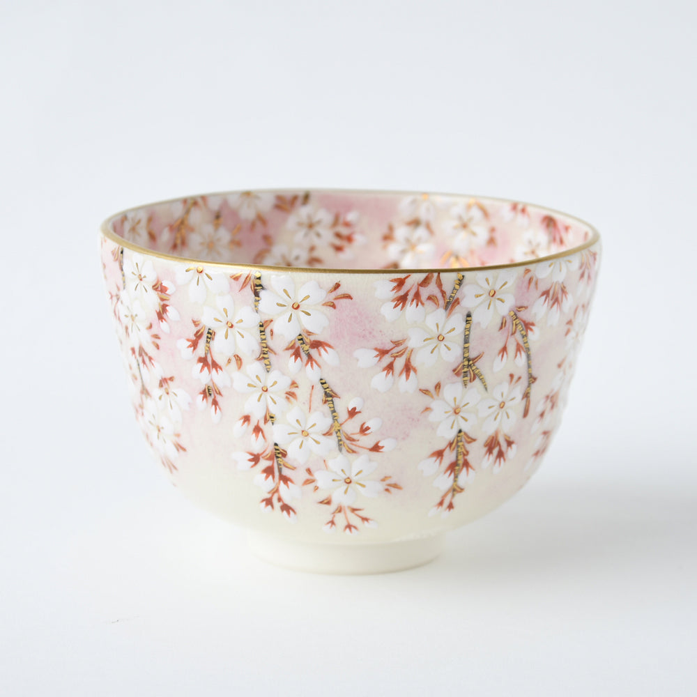 【未使用品】上坂妙氏 白菊蒼穹茶盌 抹茶碗 皇室献上品 清水焼 未使用品】上坂妙氏 白菊蒼穹茶盌 抹茶碗 皇室献上品 清水焼