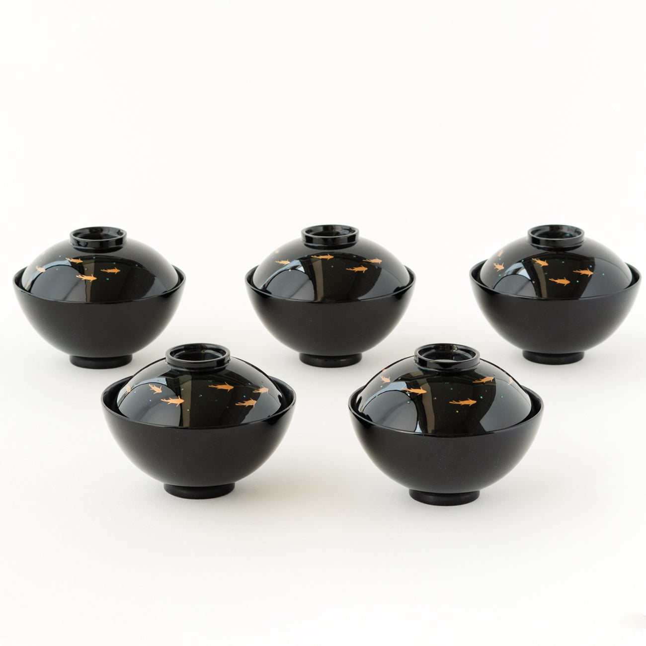 吸物椀 鮎（5客セット）/ no.3142 | 京都の伝統工芸品の通販サイト