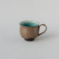 碧釉線刻マグカップⅡ