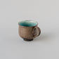 碧釉線刻マグカップⅡ