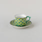 Ao Kochi cloisonné cup and saucer / no.3284