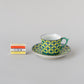 Ao Kochi cloisonné cup and saucer / no.3284