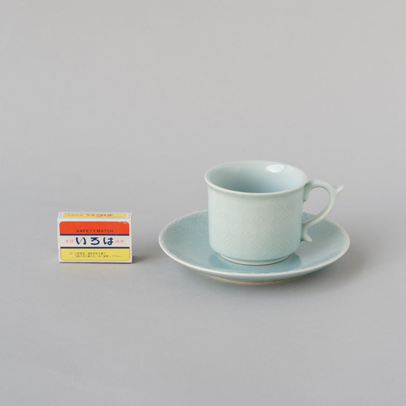 青磁七宝 カップ＆ソーサー / no.3287 | 京都の伝統工芸品の通販サイト