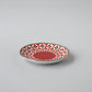 Red Kochi cloisonné cup and saucer / no.3284