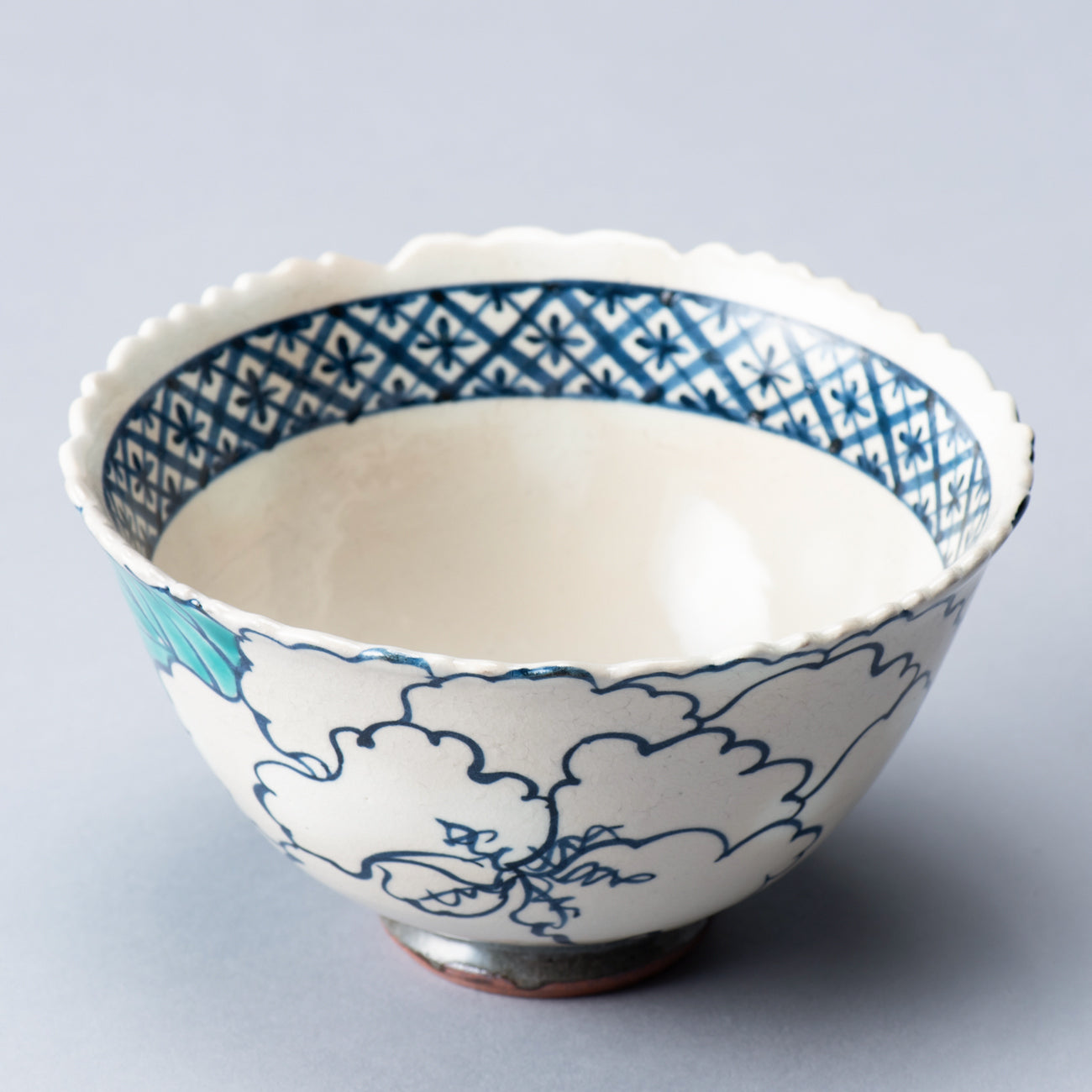 乾山写 牡丹 抹茶盌 / no.3311 | 京都の伝統工芸品の通販サイト