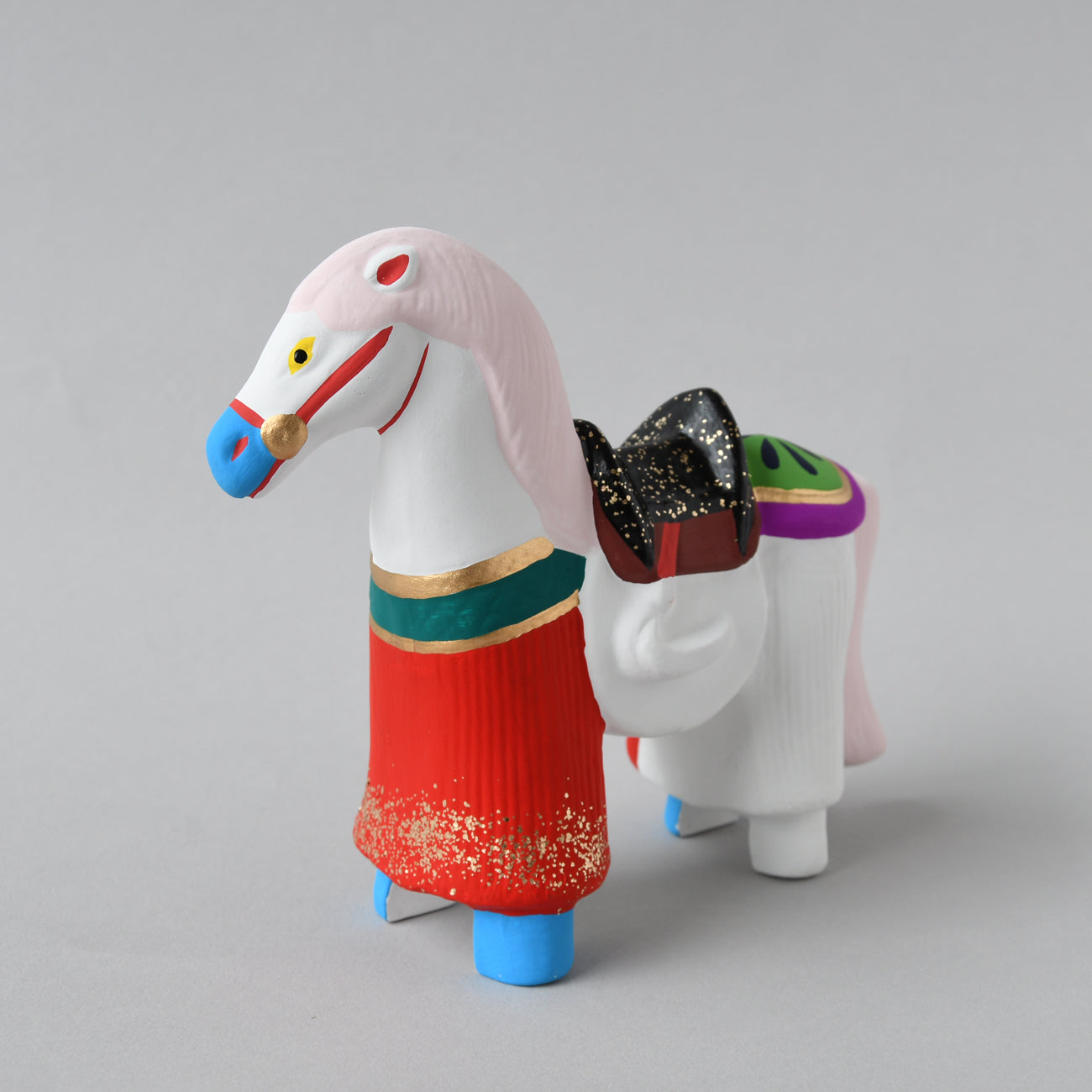 伏見人形 飾馬 (大) / no.3336 | 京都の伝統工芸品の通販サイト