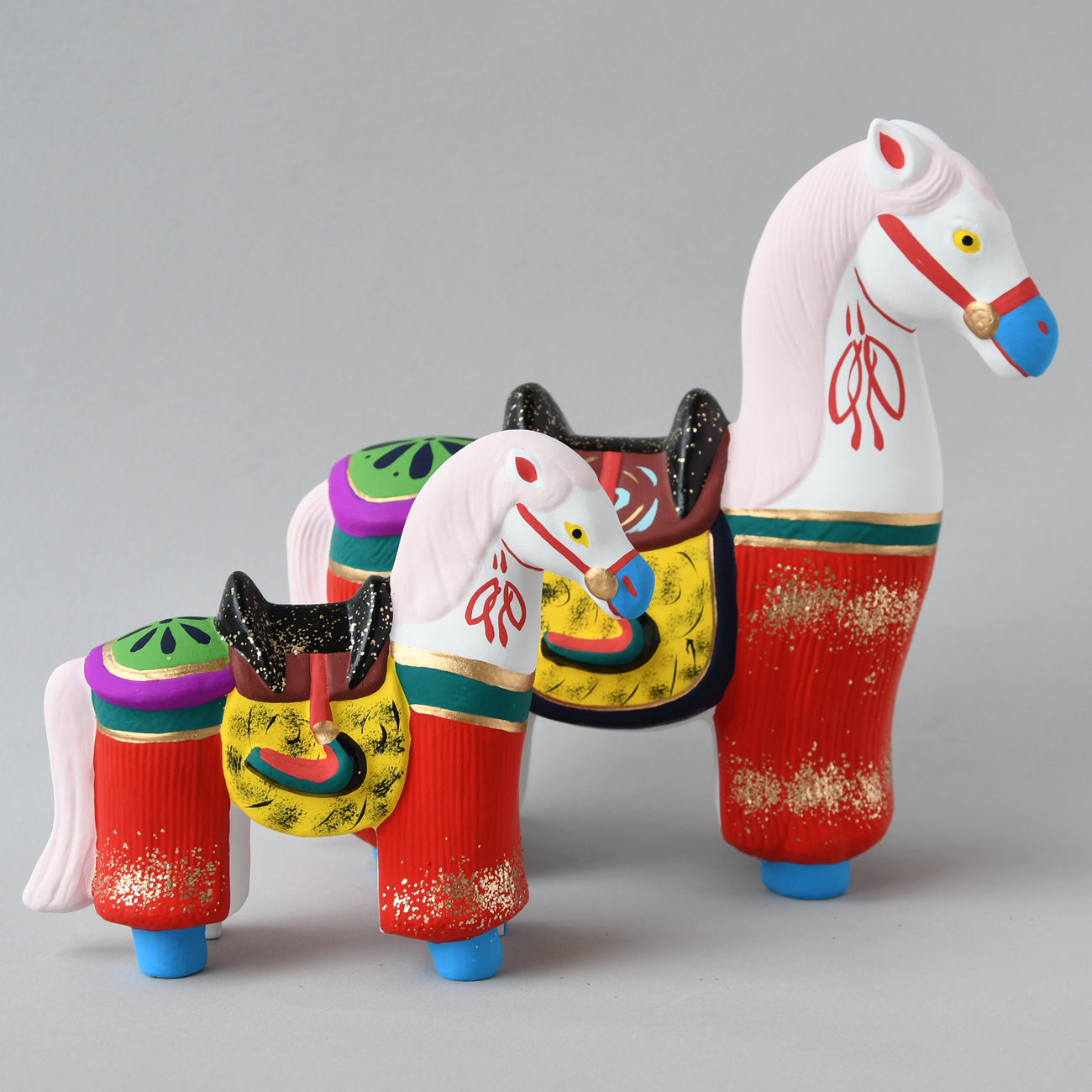 伏見人形 飾馬 (大) / no.3336 | 京都の伝統工芸品の通販サイト