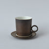 slim カップ&ソーサー / brown