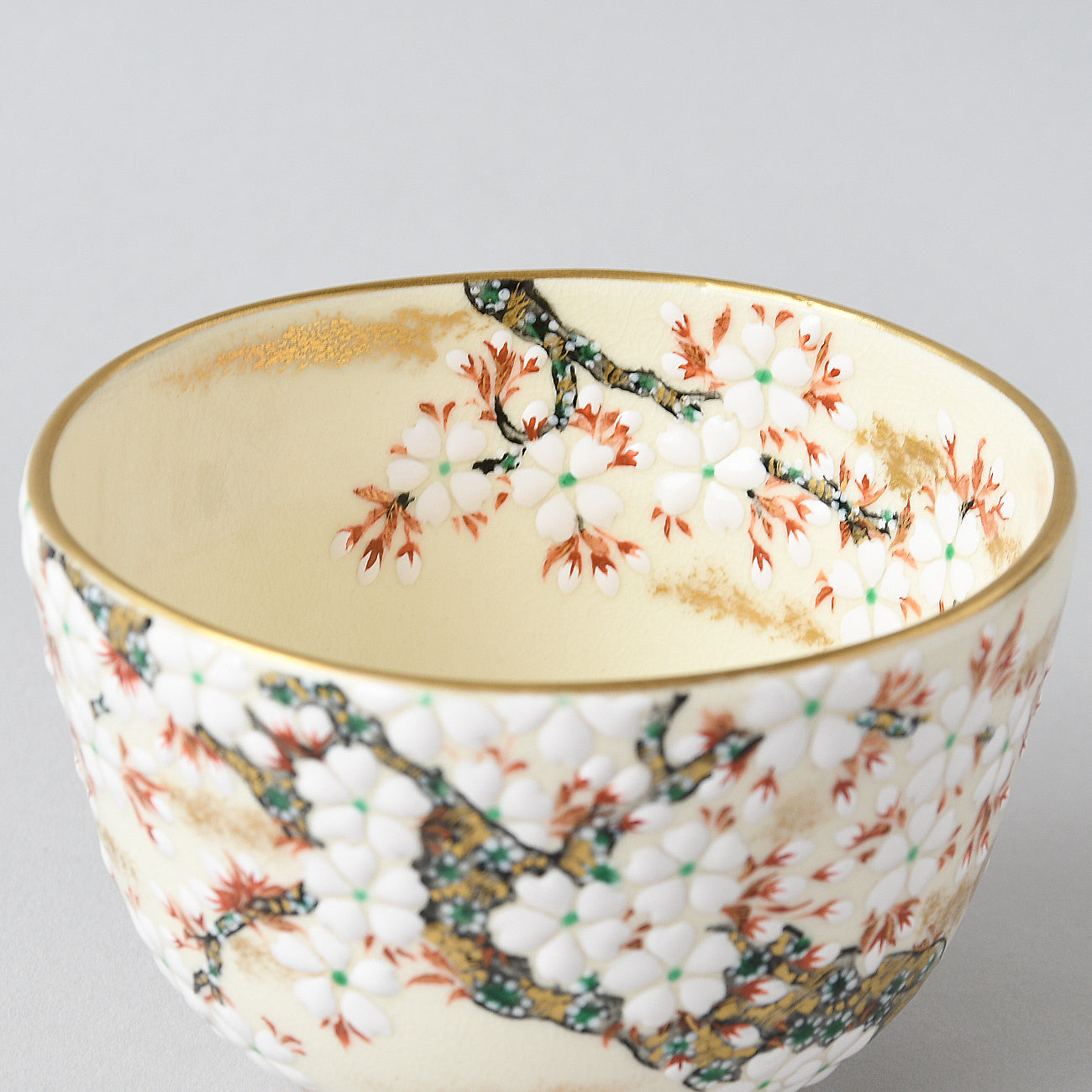 桜雲茶盌【受注生産品】/ no.3424 | 京都の伝統工芸品の通販サイト