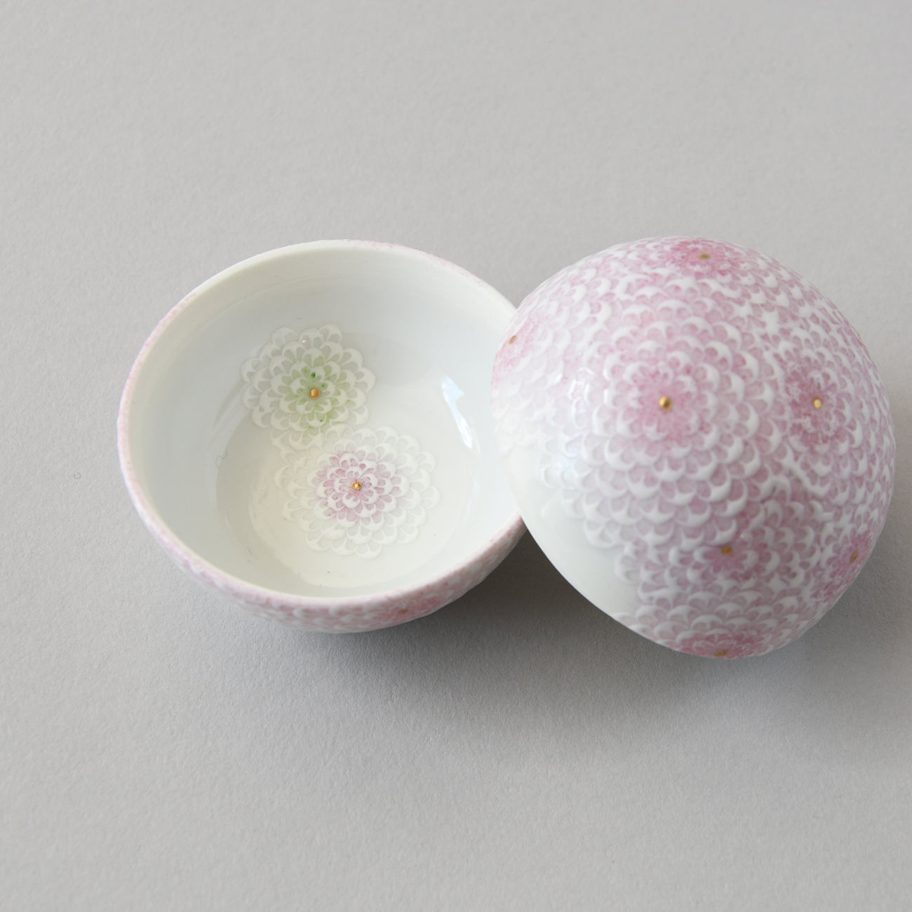 薄紅白菊ボンボニエール / no.3426-a | 京都の伝統工芸品の通販サイト