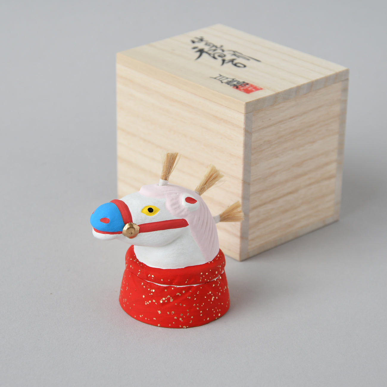 伏見人形 春駒香合 / no.3431 | 京都の伝統工芸品の通販サイト – MOCAD