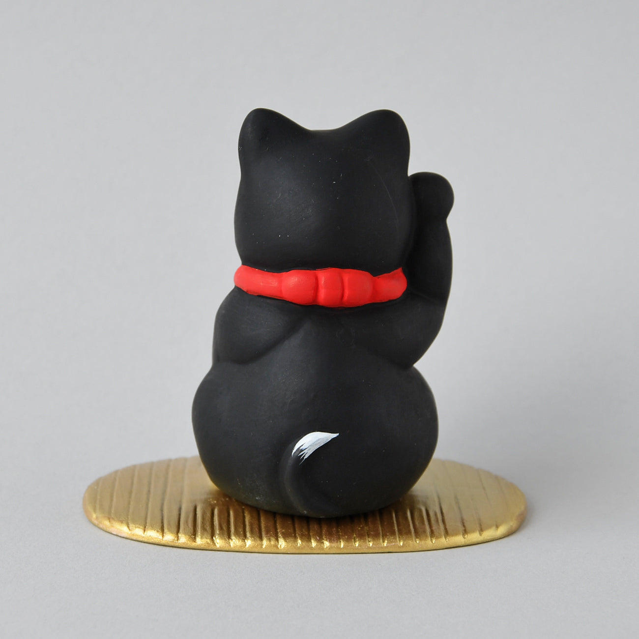 福招き猫 ハチワレ 島田耕園人形工房 / no.3436 | 京都の伝統工芸品の