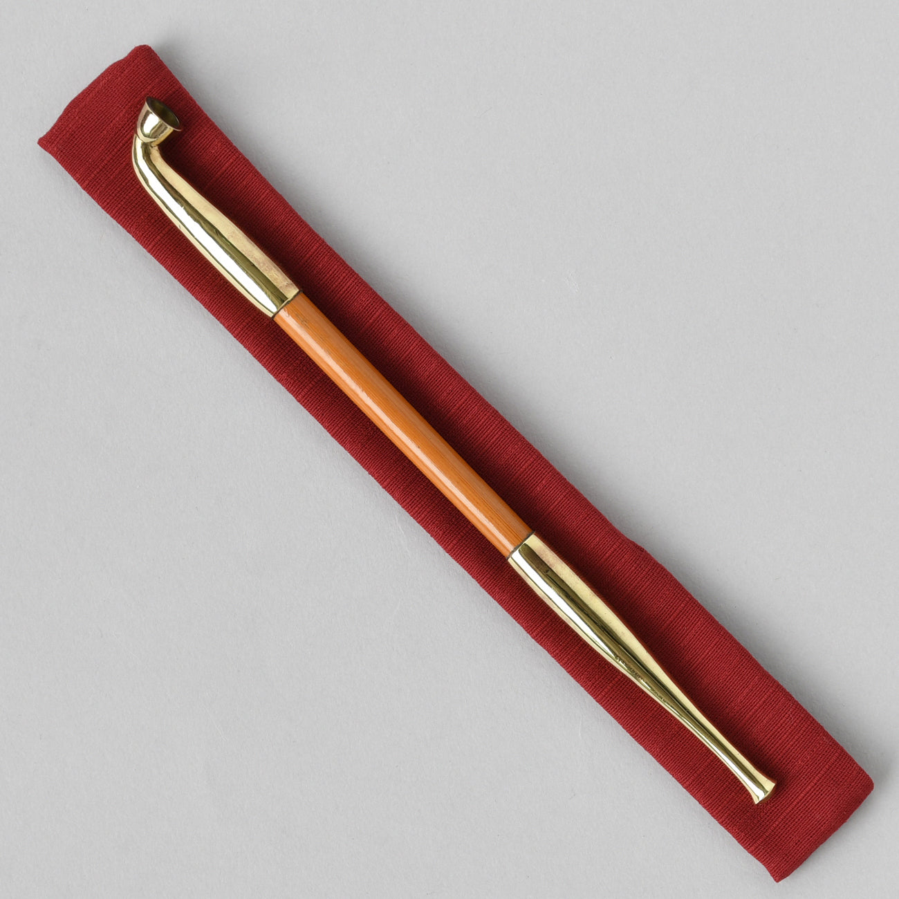 うちの聖水 Japanese Kiseru Pipe (Brass) – Jō-Sekishū Style (Premium) / No