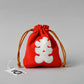 Tango Chirimen Festival Drawstring Pouch
