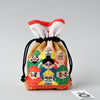 Tango Chirimen Festival Drawstring Pouch - New Year Drawstring Pouch