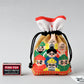 Tango Chirimen Festival Drawstring Pouch - New Year Drawstring Pouch