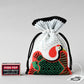 Tango Chirimen Festival Drawstring Pouch - New Year Drawstring Pouch