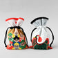Tango Chirimen Festival Drawstring Pouch - New Year Drawstring Pouch