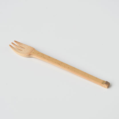 Bamboo Dessert Spoon/Bamboo Dessert Fork No. 3563-3564