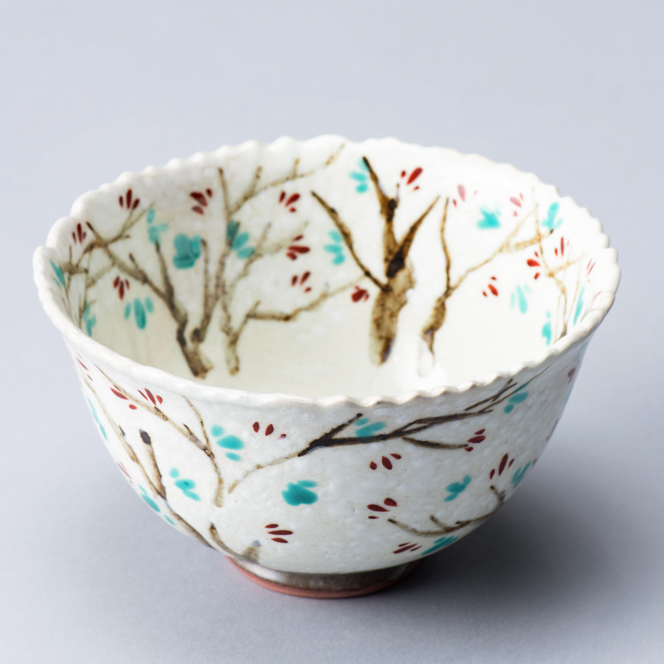 乾山写 桜 抹茶盌 / no.3316 | 京都の伝統工芸品の通販サイト – MOCAD