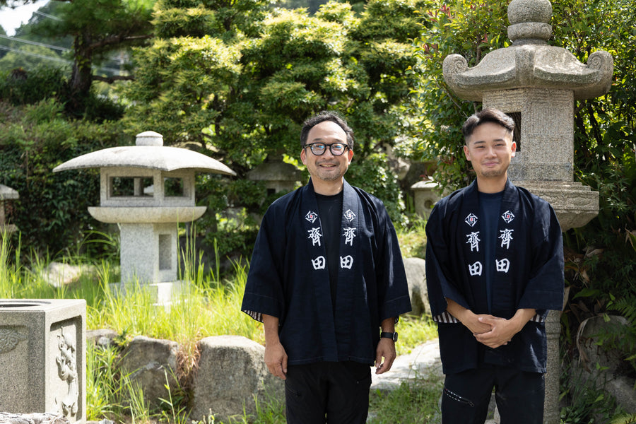 齋田石材店 齋田隆朗さん・海音さん
