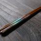 Nishijin Woven Design foil ironwood chopsticks/foil leaf RTM-002 (special order item) Long / no.0988-2l