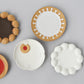 Cream Piping Plate Milk / No. 3508
