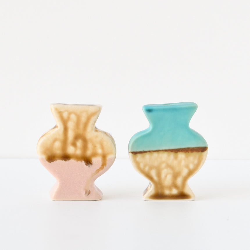 KIRIE VASE/Blue and Pink