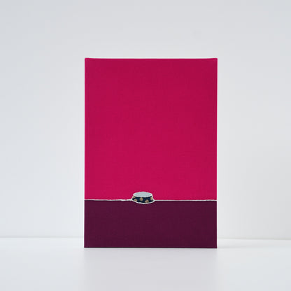 御朱印帳　ねこ/レッド B裏面