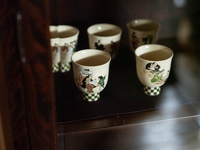 洛中洛外図屏風の「気になる人々」を描き出したシリーズ