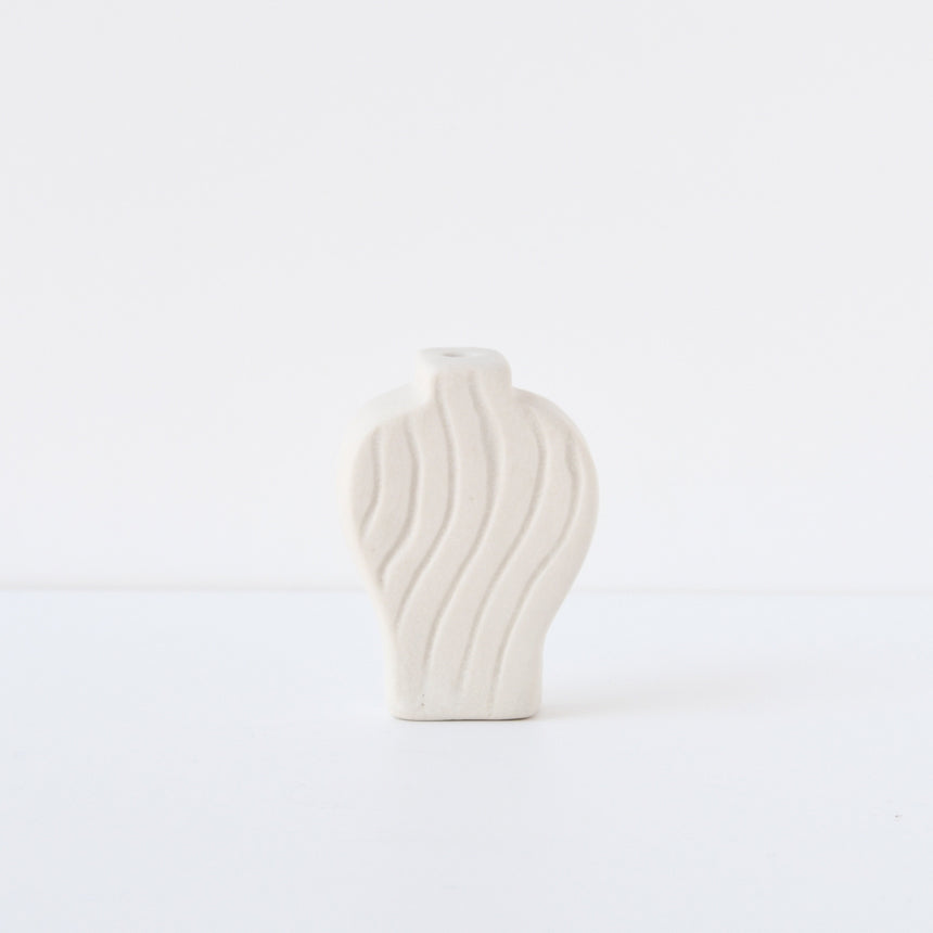 KIRIE VASE/White