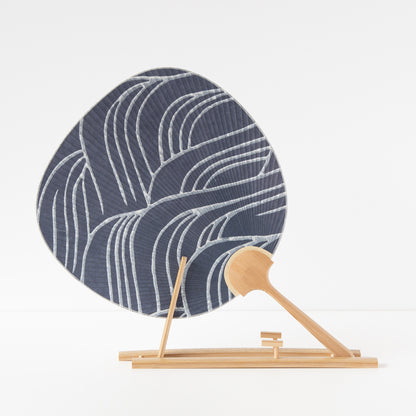 からかみうちわ 光琳大波