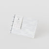 ginger和綴じメモ A6 CLOUD 1-White