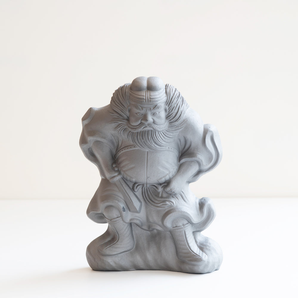 立体型　瓦焼の鍾馗（しょうき）さん 京都 清水焼】陶人形 鍾馗さん（小） 吉田瑞希｜コトポッター