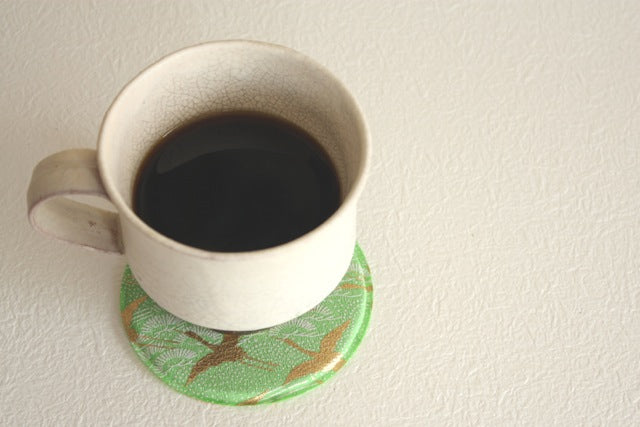 coaster-彩- とコーヒーカップ