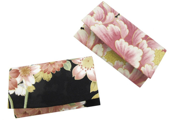 Hand-painted Kyoto Yuzen card case 