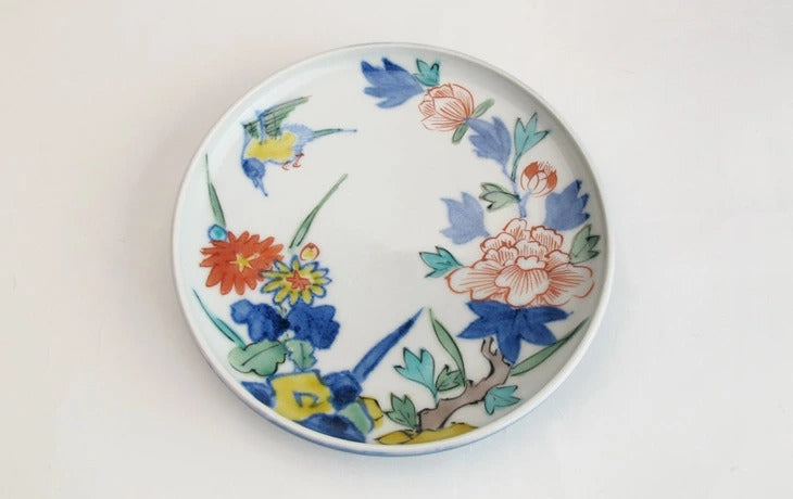 flower and bird dish
