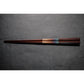 Nishijin Woven Design Foil Ebony Octagonal Chopsticks/Blue Shell Long no.0989-2