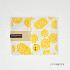 ブックカバー 柚子模様