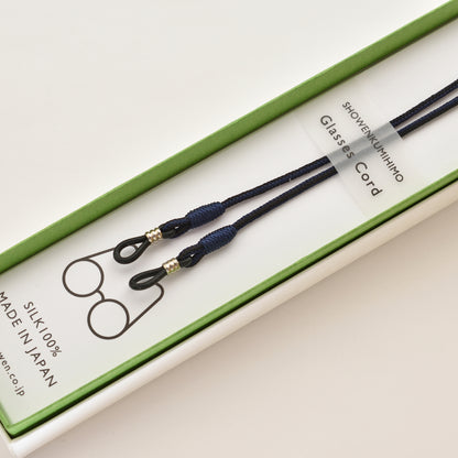 正絹クラスコード 角八つ 紺