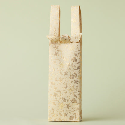 ワインバッグ WK3151A/鳥の子　竹屋町唐花