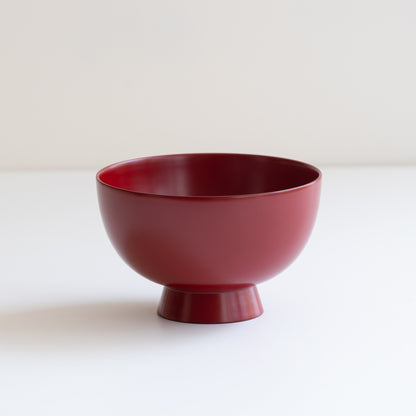 アサギ椀 大 朱