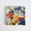 Yuzen pattern design tile (ceramic) /no.1200