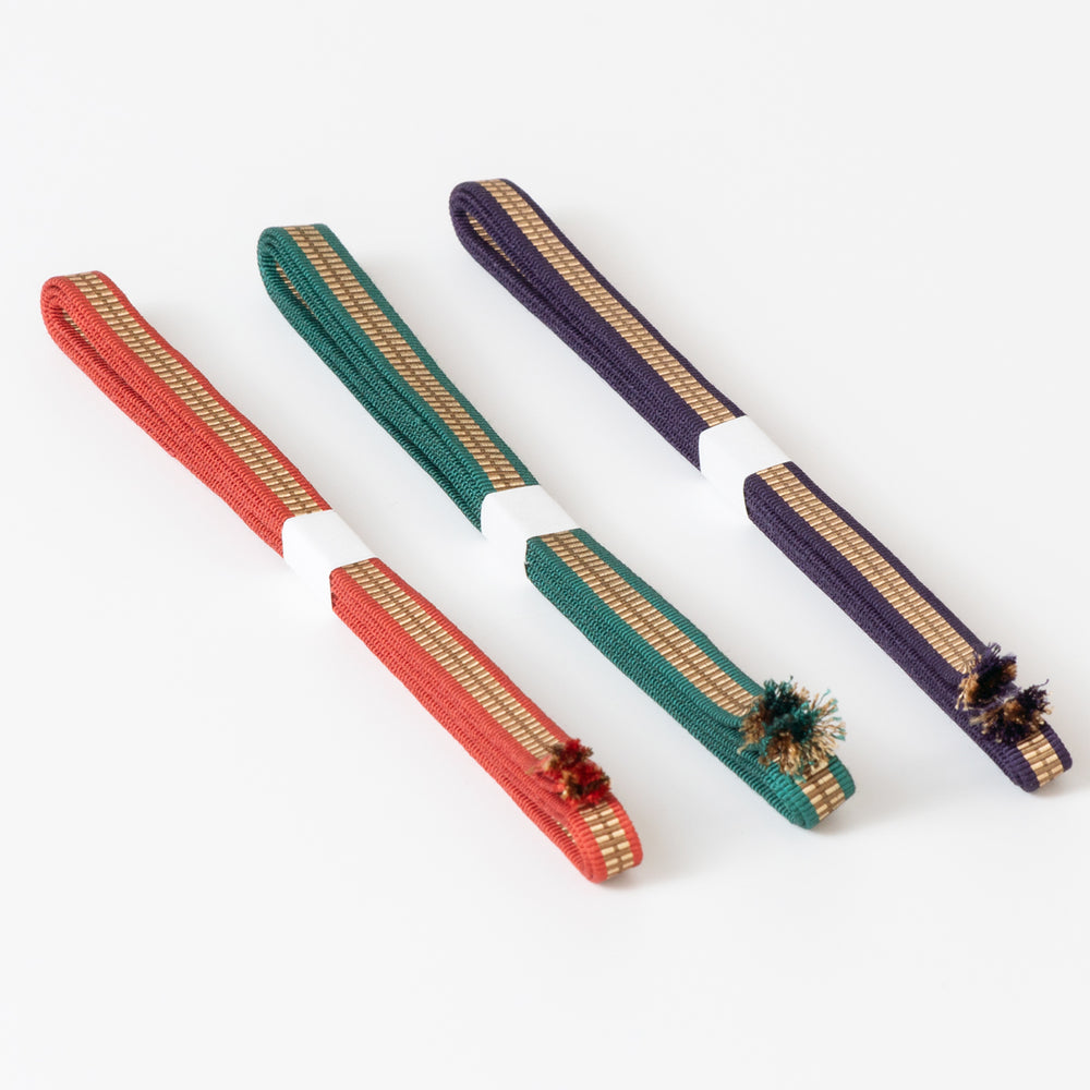 正絹帯留用真田紐 三分幅 帯締 / no.1210 – MOCAD ONLINE SHOP