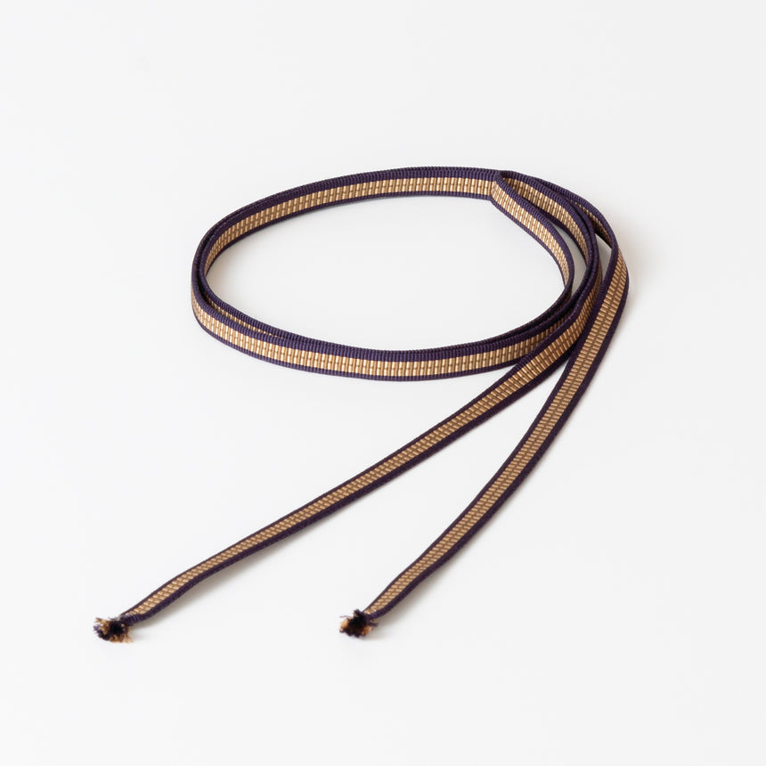 Sanada string for pure silk obidome (three-quarter width) obijime / no.1210