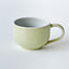 Yellow porcelain Ichin mug cup/no.1331