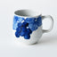 Dyed grape pattern mug/no.1352