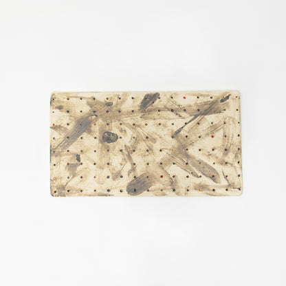 Pin Dotsプレート(長方形）/no.1391